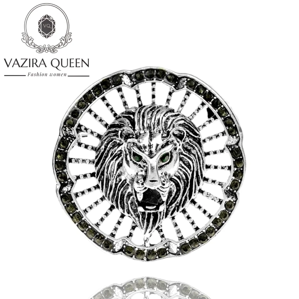 VQ Lion Brooch